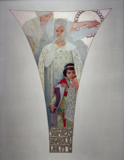 Sagesse maternelle – Eliska Premyslovna - Alphonse Mucha