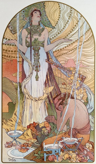 Salambo, 1897 - Alphonse Mucha