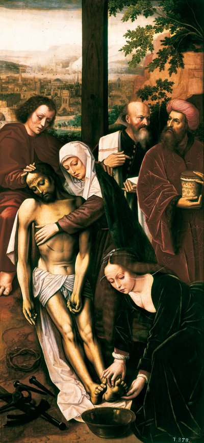 Pietà (détail), vers 1528 - Ambrosius Benson