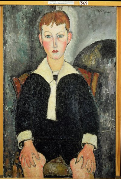 Garçon en costume de marin - Amedeo Modigliani