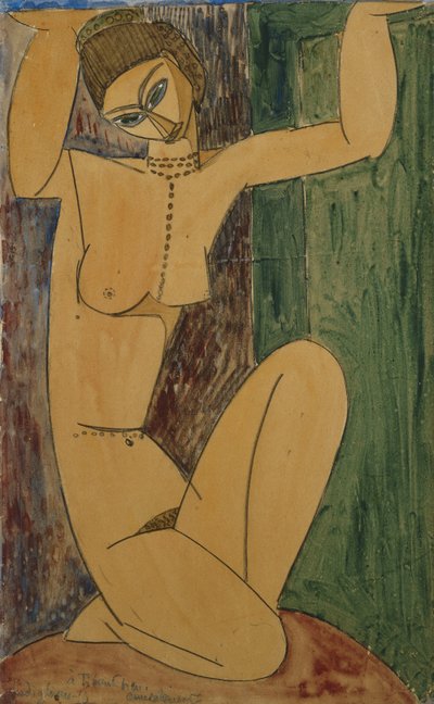 Cariatide, 1913 - Amedeo Modigliani