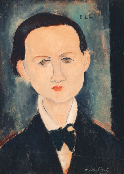 Elena Povolozky, 1917 - Amedeo Modigliani