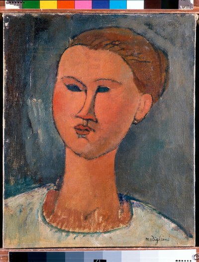 Tête de jeune fille - Amedeo Modigliani