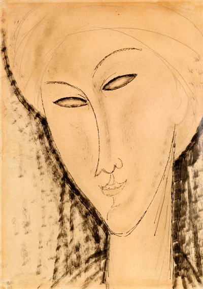 Tête de femme - Amedeo Modigliani