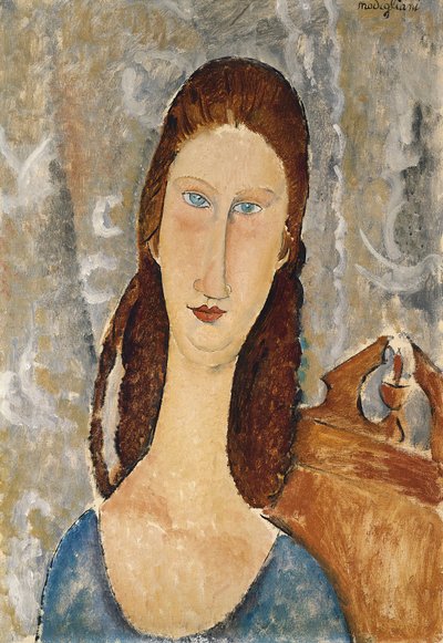 Portrait de Jeanne Hébuterne - Amedeo Modigliani