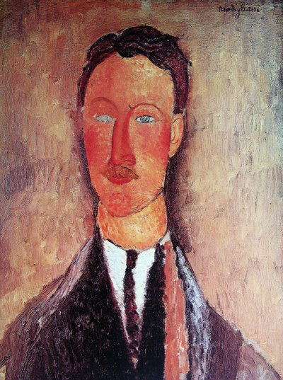 Portrait de Léopold Survage 1879-1968, 1918 - Amedeo Modigliani