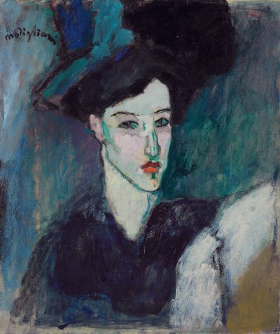 La Juive, c.1907-1908 - Amedeo Modigliani