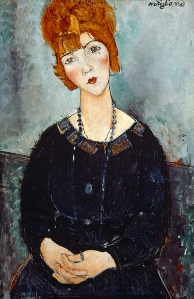 Femme avec un collier - Amedeo Modigliani