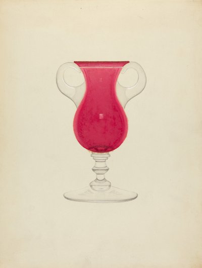 Verre soufflé - American 20th Century