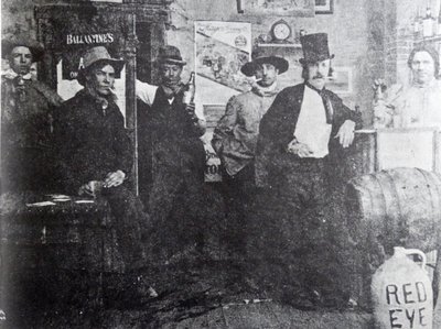 Bar de Cripple Creek, 1898 - American Photographer