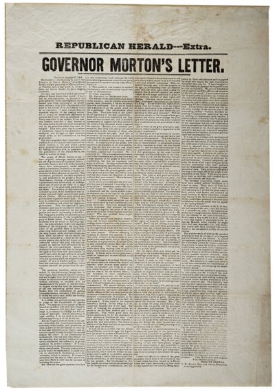 Republican Herald - Extra, 27 août 1842 - American School