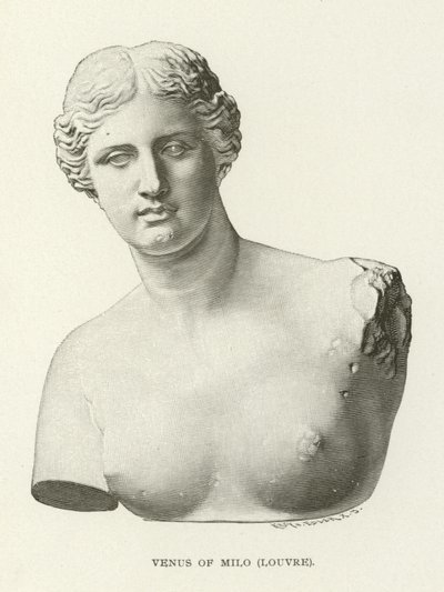 Vénus de Milo, Louvre - American School