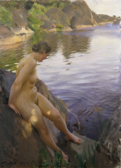 De Sandham; Fran Sandham, 1906 - Anders Leonard Zorn