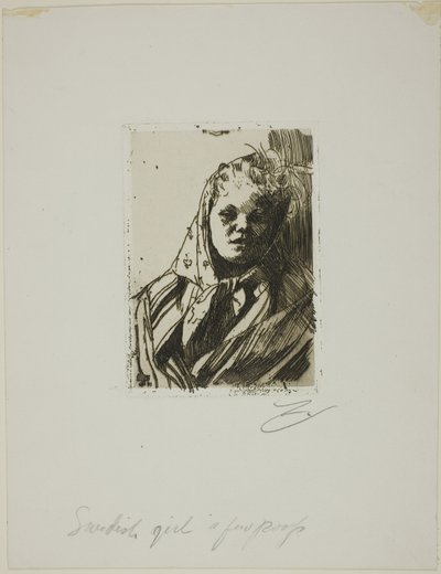 Paysanne dalécarlienne - Anders Leonard Zorn