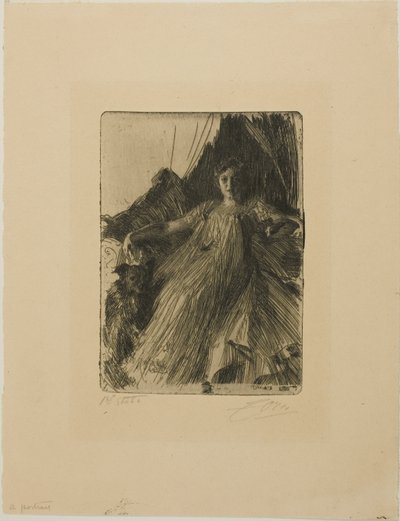 Maud Cassel (Mme Ashley) - Anders Leonard Zorn