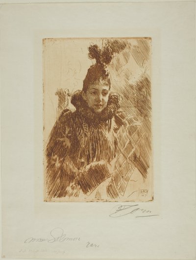 Mme Salomon - Anders Leonard Zorn