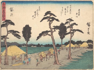 Fukuroi, vers 1838 - Ando Hiroshige