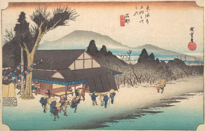 Ishibe, Megawa Sato, vers 1834 - Ando Hiroshige