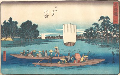 Kawasaki, vers 1840 - Ando Hiroshige