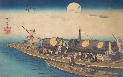 Yodogawa, vers 1834 - Ando Hiroshige