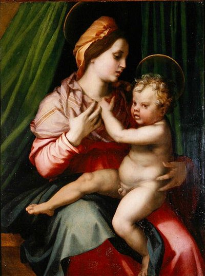 Madone et enfant - Andrea del Sarto