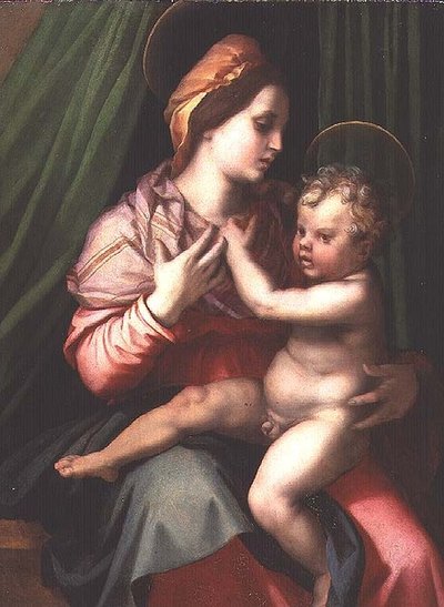 Madone et Enfant - Andrea del Sarto