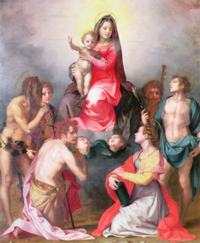 Madone et Enfant avec Saints - Andrea del Sarto