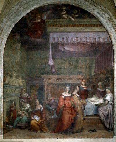 La Nativité de Marie - Andrea del Sarto