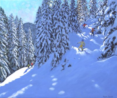 Ski français, Morzine, 2020 - Andrew Macara