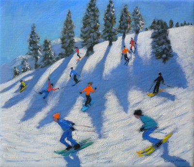 Skieurs, Lofer, 2010 - Andrew Macara