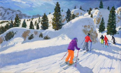 Ski, Rock City, Selva Gardena, Italie, 2016 - Andrew Macara