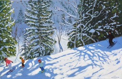 Ski de Courchevel à La Tania - Andrew Macara