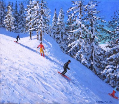 Pente raide, Les Arcs, France - Andrew Macara