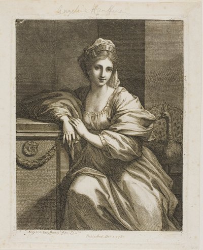 Junon et le paon - Angelica Kauffmann