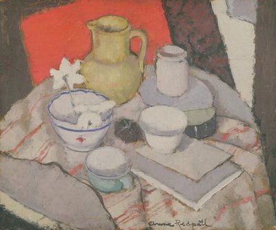 Nature morte sur table - Anne Redpath