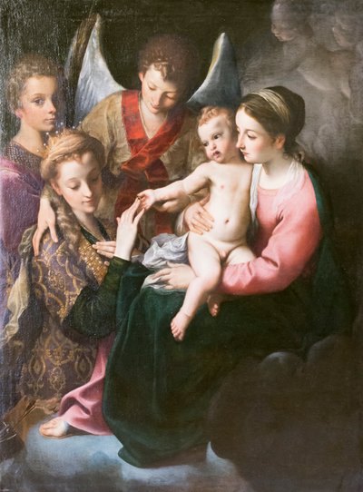 Mariage mystique de sainte Catherine - Annibale Carracci