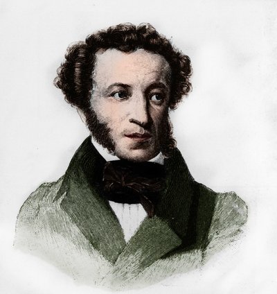 Alexandre Sergueïevitch Pouchkine (1799-1837), écrivain russe - Anonymous Anonymous