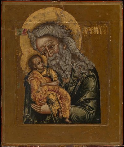 Siméon le Récepteur de Dieu, 1800 - Anonymous Russian icon painter