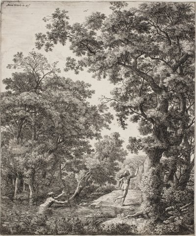 Paysage avec Alphée et Aréthuse - Anthonie Waterloo