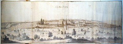 Vue panoramique de Bruxelles - Anthonis van den Wyngaerde