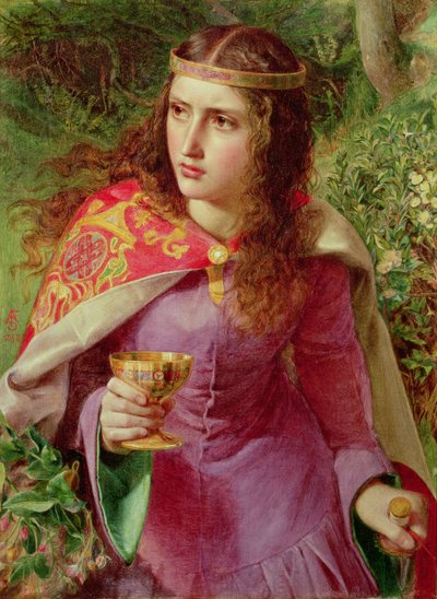 La Fille du Roi - Anthony Frederick Augustus Sandys