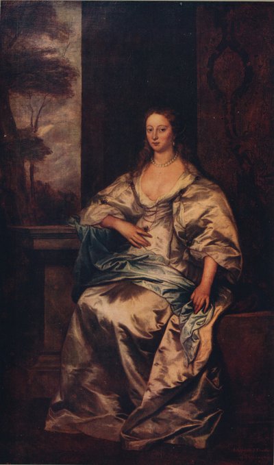 La Comtesse de Southampton, 1640-1641, vers 1915 - Anthony van Dyck