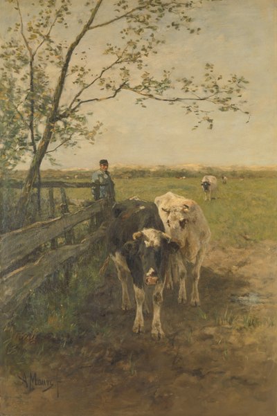 Le virage du lait - Anton Mauve