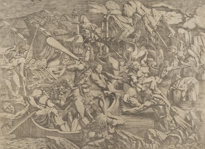 La vengeance de Nauplius, 1540-45 - Antonio Fantuzzi