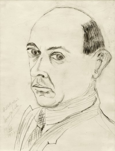 Autoportrait - Arnold Schönberg