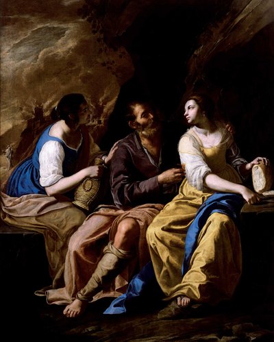 Loth et ses filles - Artemisia Gentileschi