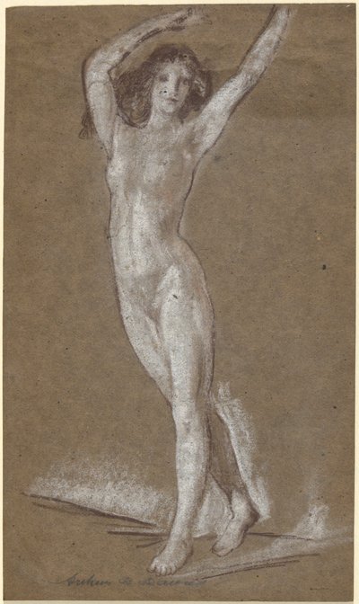 Nu féminin debout - Arthur B. Davies