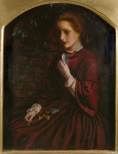 Pensées, vers 1860 - Arthur Hughes