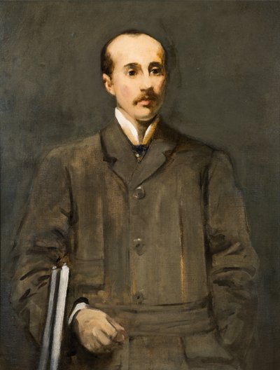 Étude de portrait [J Martin White] - Arthur Melville