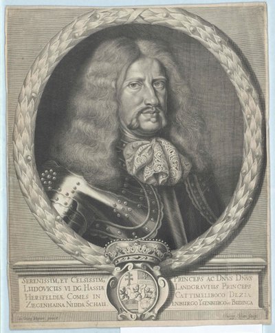 Landgrave de Hesse-Darmstadt Louis VI - Artist Unknown